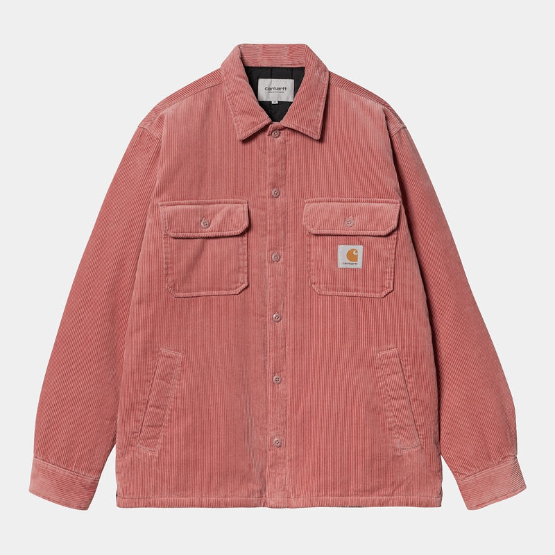 Carhartt Whitsome Gömlek Ceket Erkek Pembe | FVK-579410