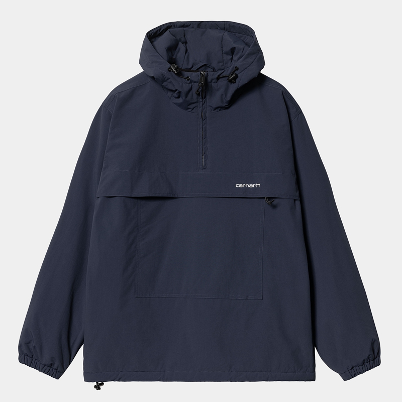 Carhartt Windbreaker Sweatshirt Erkek Lacivert | XHD-297831