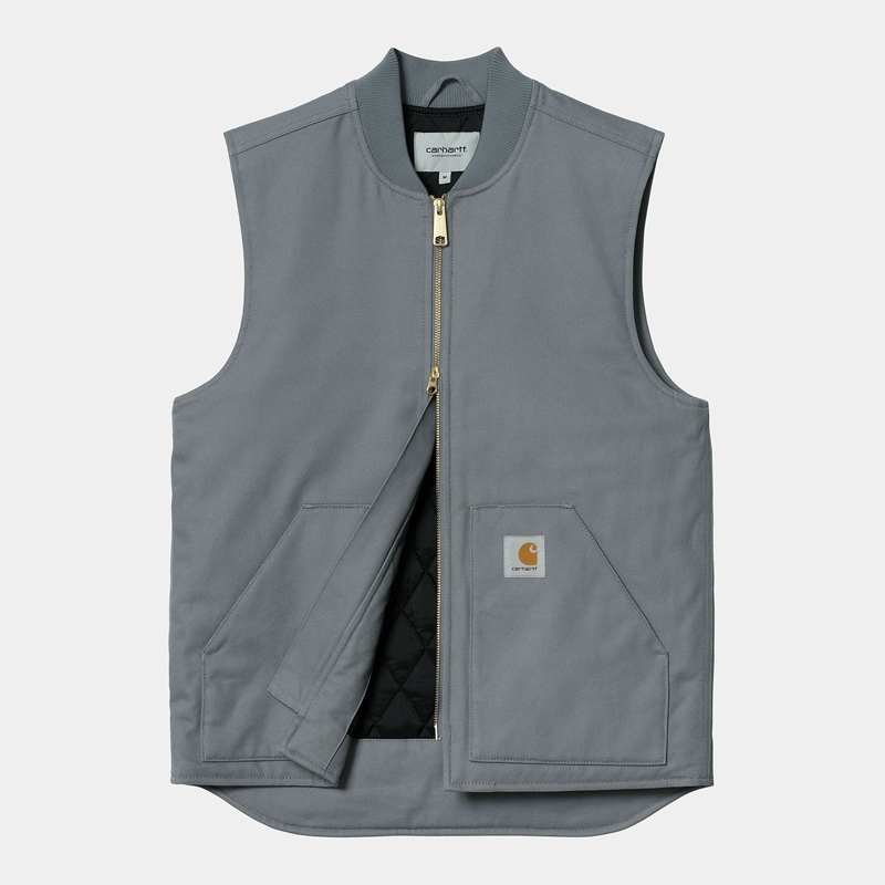 Carhartt Yelek Erkek Gri | MZE-013576