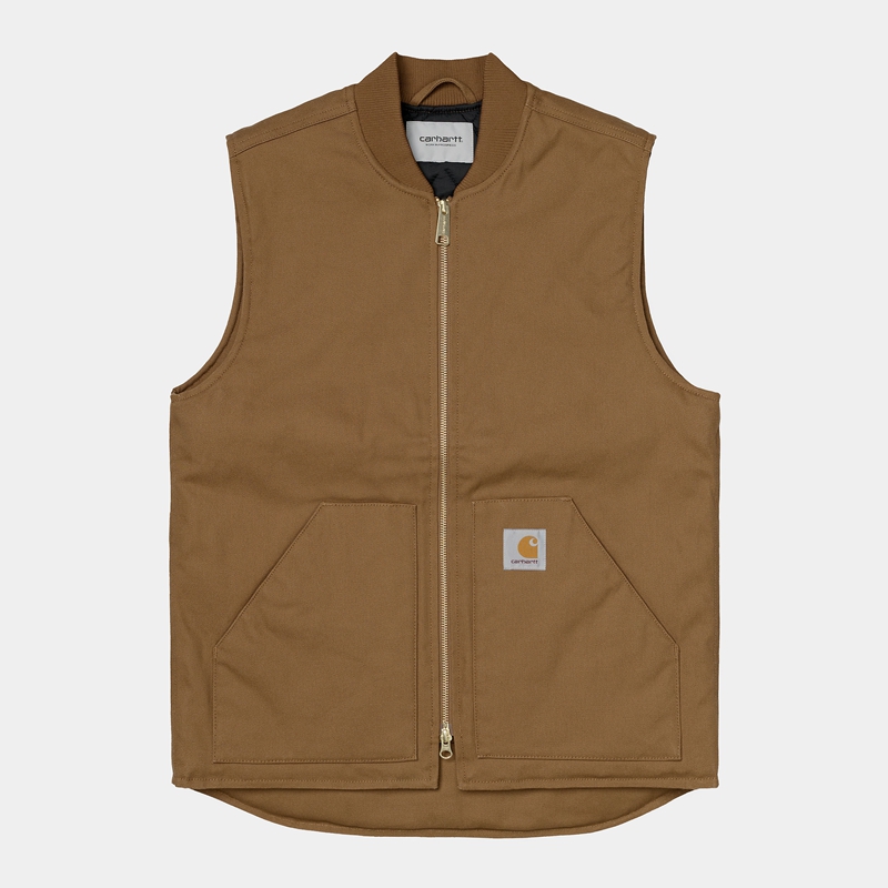 Carhartt Yelek Erkek Haki | SVL-234017